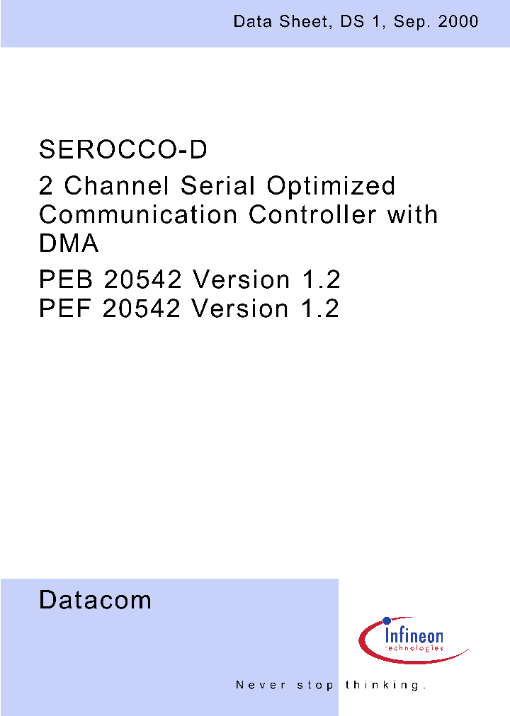 PEB20542_125338.PDF Datasheet
