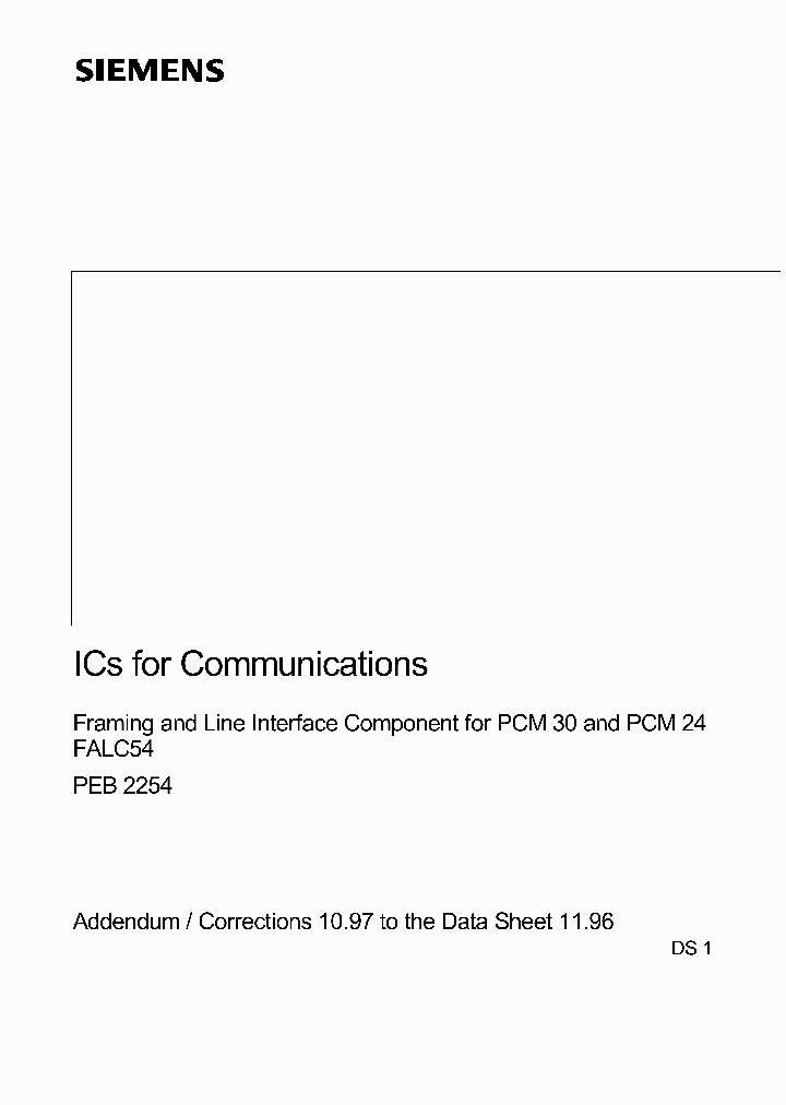 PEB2254_34310.PDF Datasheet
