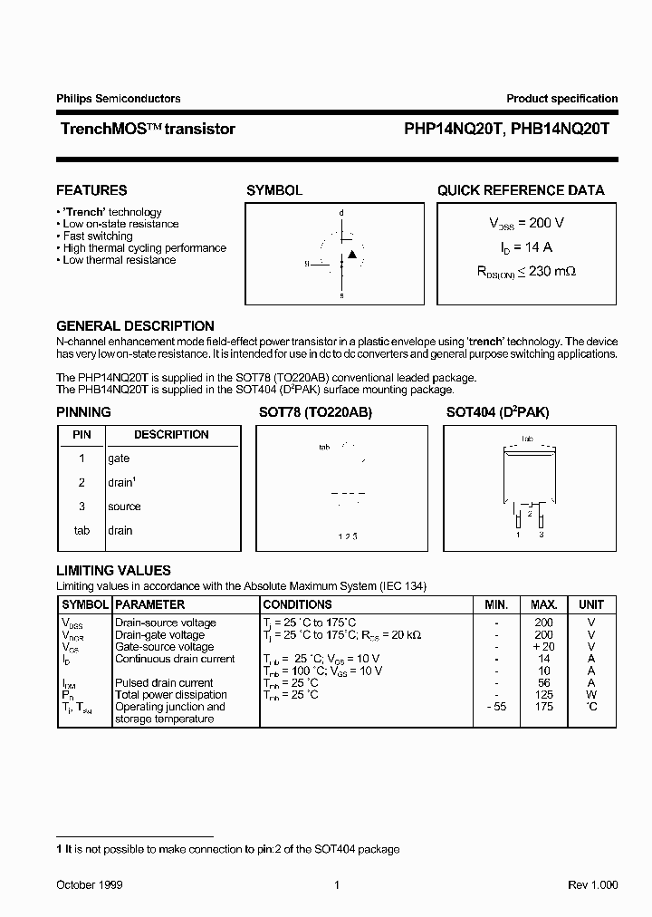 PHB14NQ20T_174070.PDF Datasheet