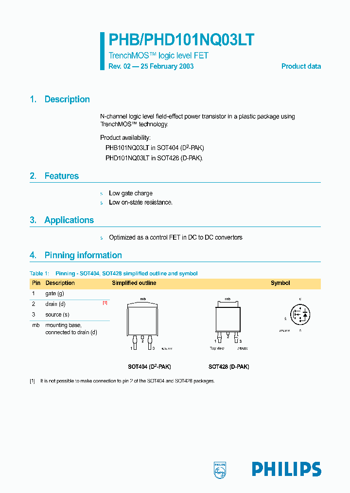 PHD101NQ03LT_78707.PDF Datasheet
