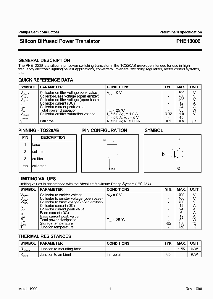 PHE13009_176434.PDF Datasheet