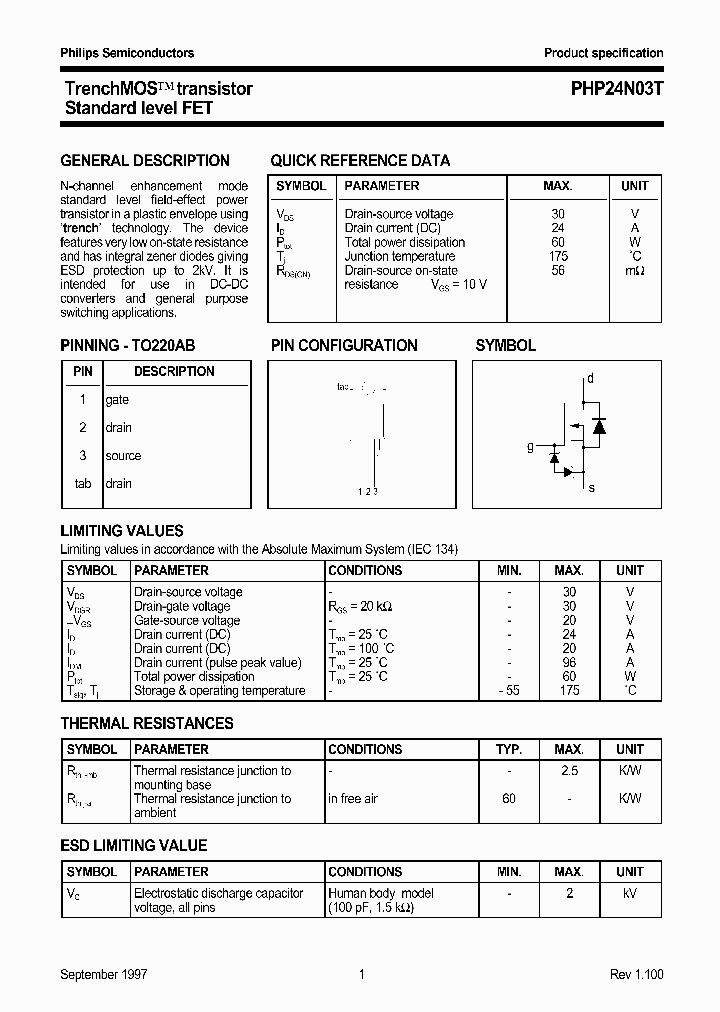 PHP24N03T_192134.PDF Datasheet