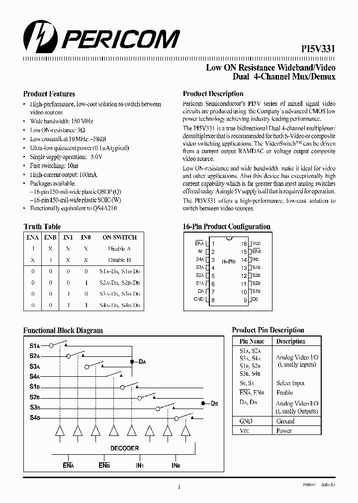 PI5V331_158735.PDF Datasheet