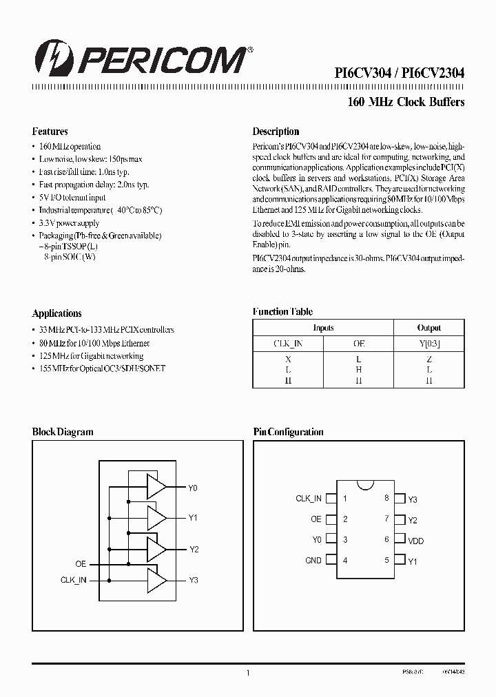 PI6CV2304_57469.PDF Datasheet