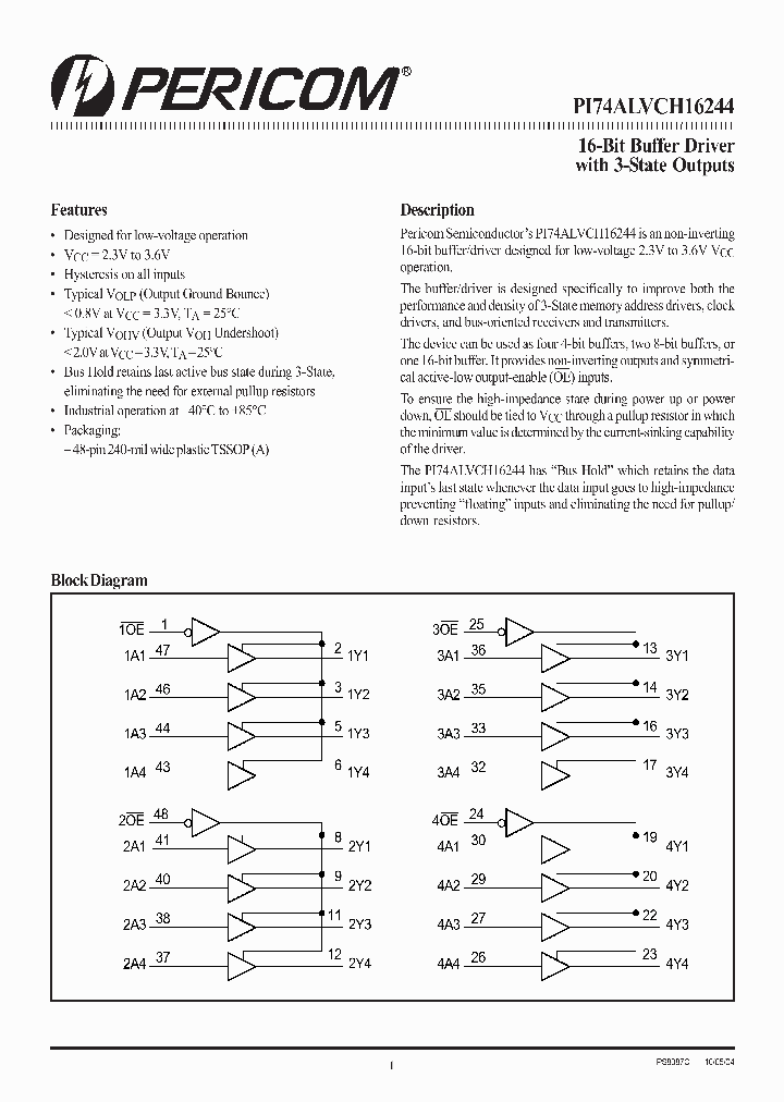 PI74ALVCH16244_133747.PDF Datasheet