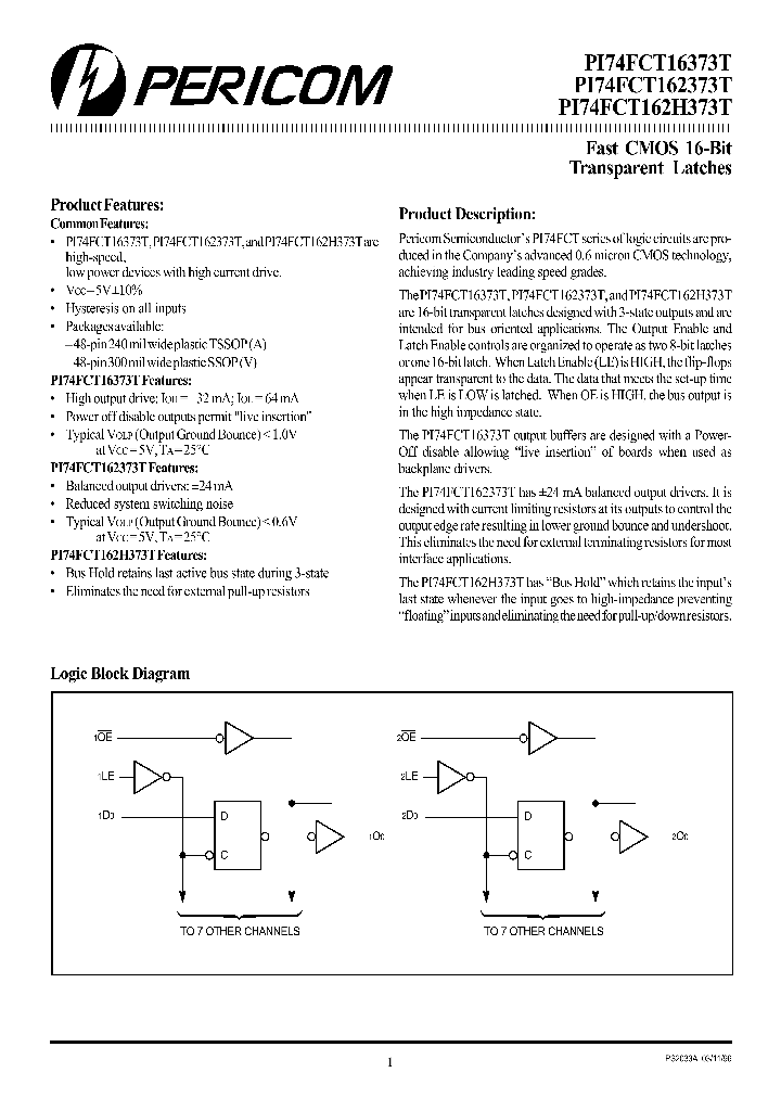 PI74FCT162373_32366.PDF Datasheet