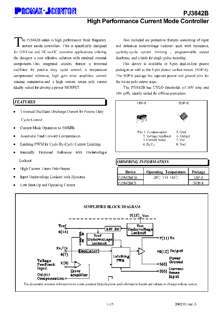 PJ3842_160607.PDF Datasheet