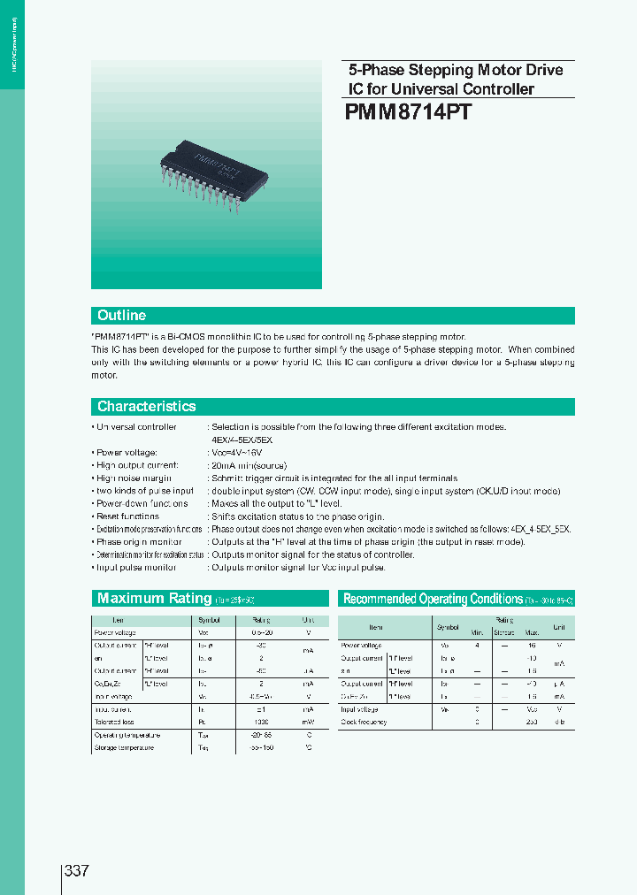 PMM8714PT_189027.PDF Datasheet
