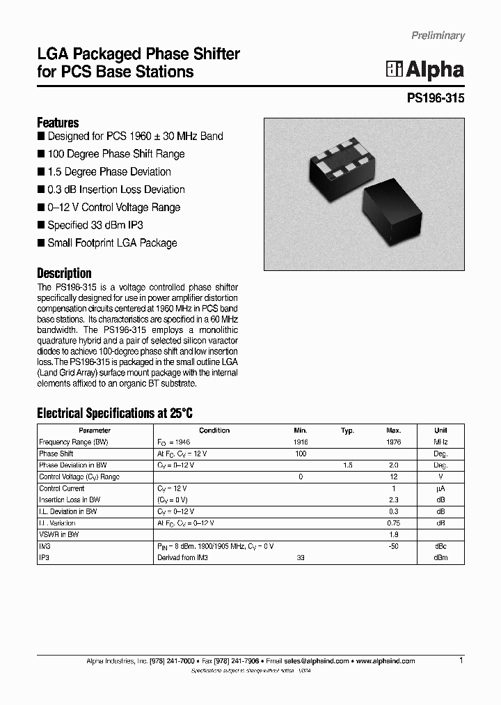 PS196-315_183209.PDF Datasheet