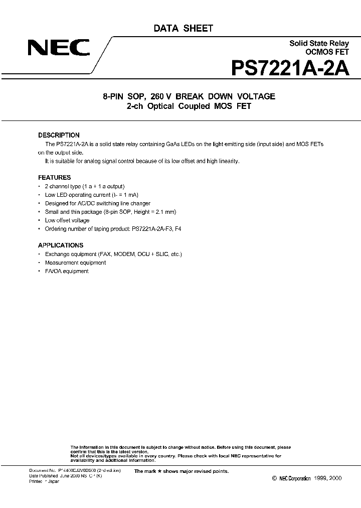 PS7221A-2A_169454.PDF Datasheet
