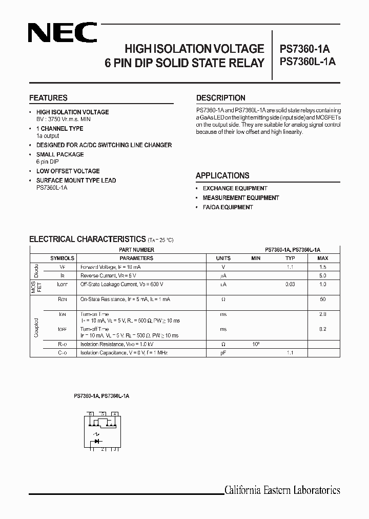 PS7360_123817.PDF Datasheet