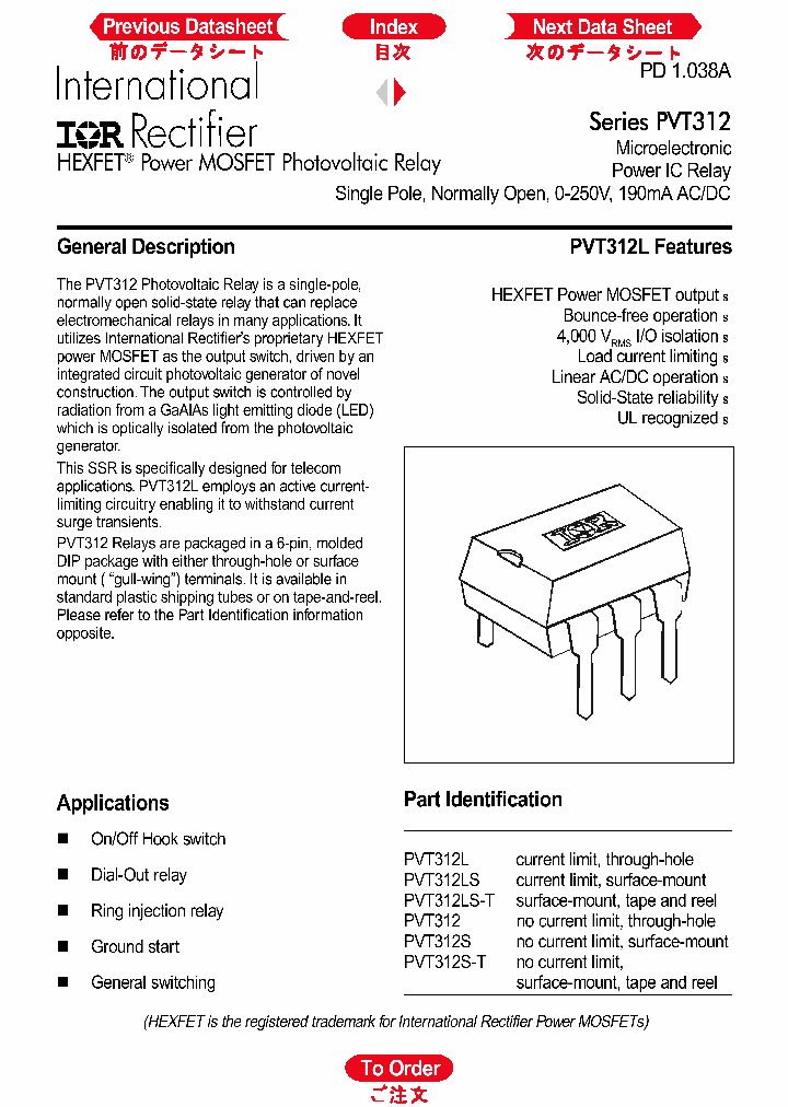 PVT312_166806.PDF Datasheet