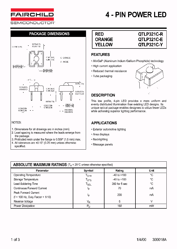QTLP321_4096.PDF Datasheet
