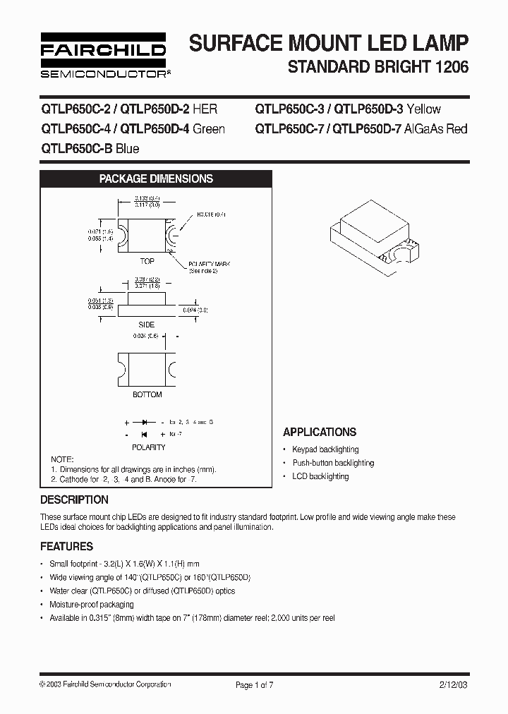 QTLP650C_4232.PDF Datasheet