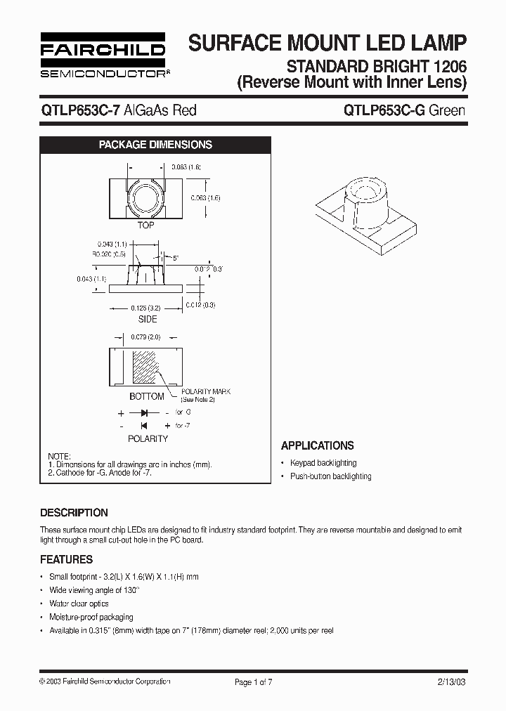 QTLP653C_4262.PDF Datasheet