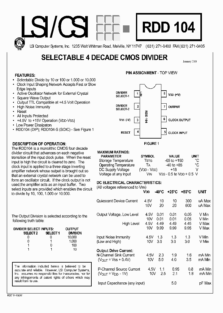 RDD104_137073.PDF Datasheet