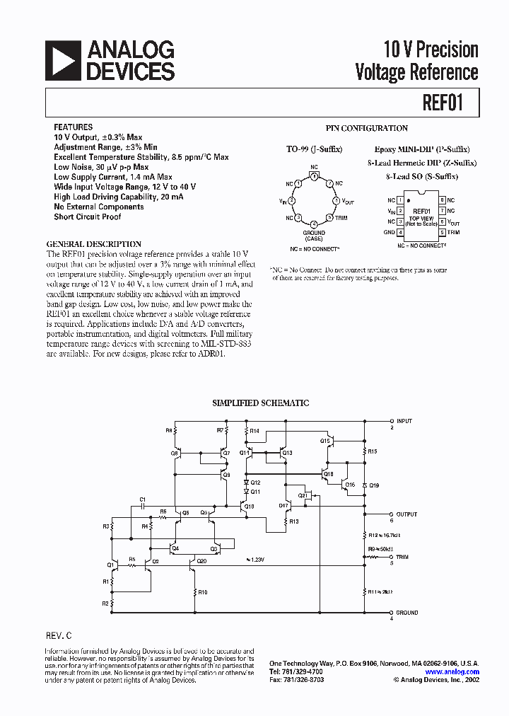 REF01HS_144888.PDF Datasheet