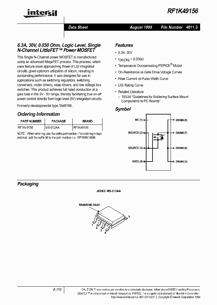 RF1K49156_96939.PDF Datasheet