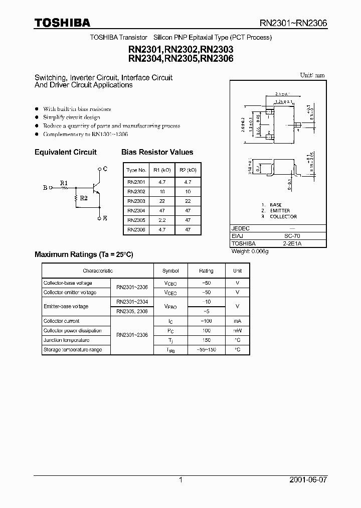 RN2306_122820.PDF Datasheet