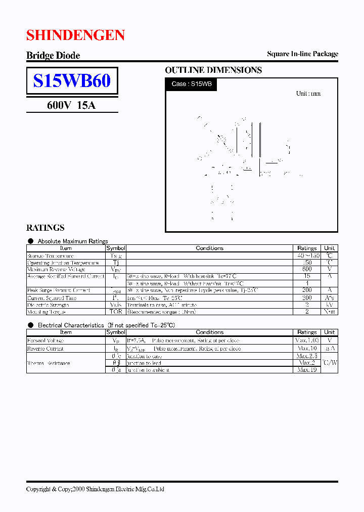 S15WB60_52966.PDF Datasheet