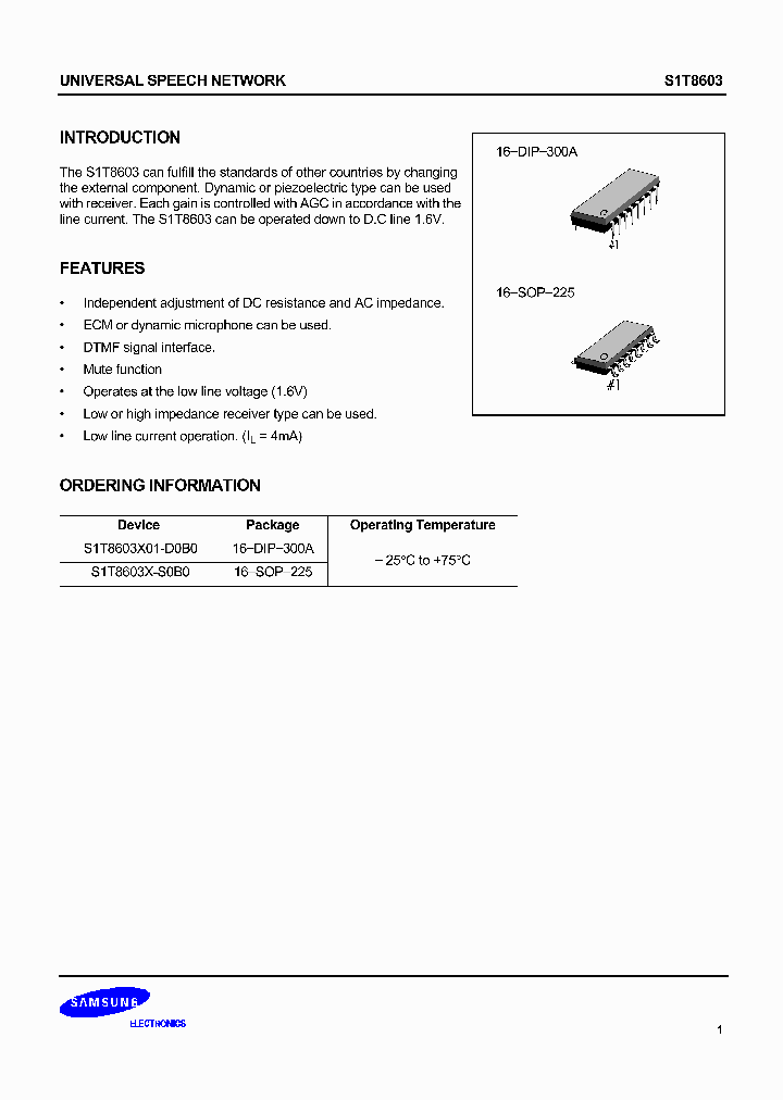 S1T8603_94749.PDF Datasheet