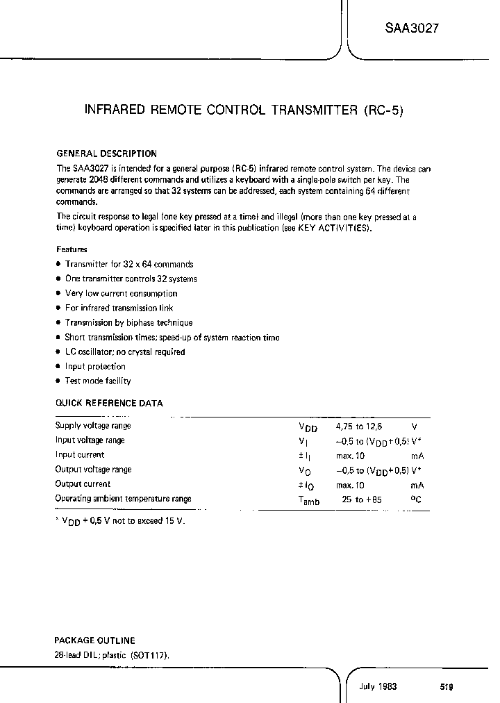 SAA3027_42858.PDF Datasheet