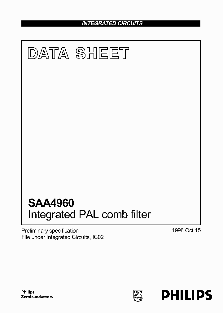 SAA4960_178737.PDF Datasheet