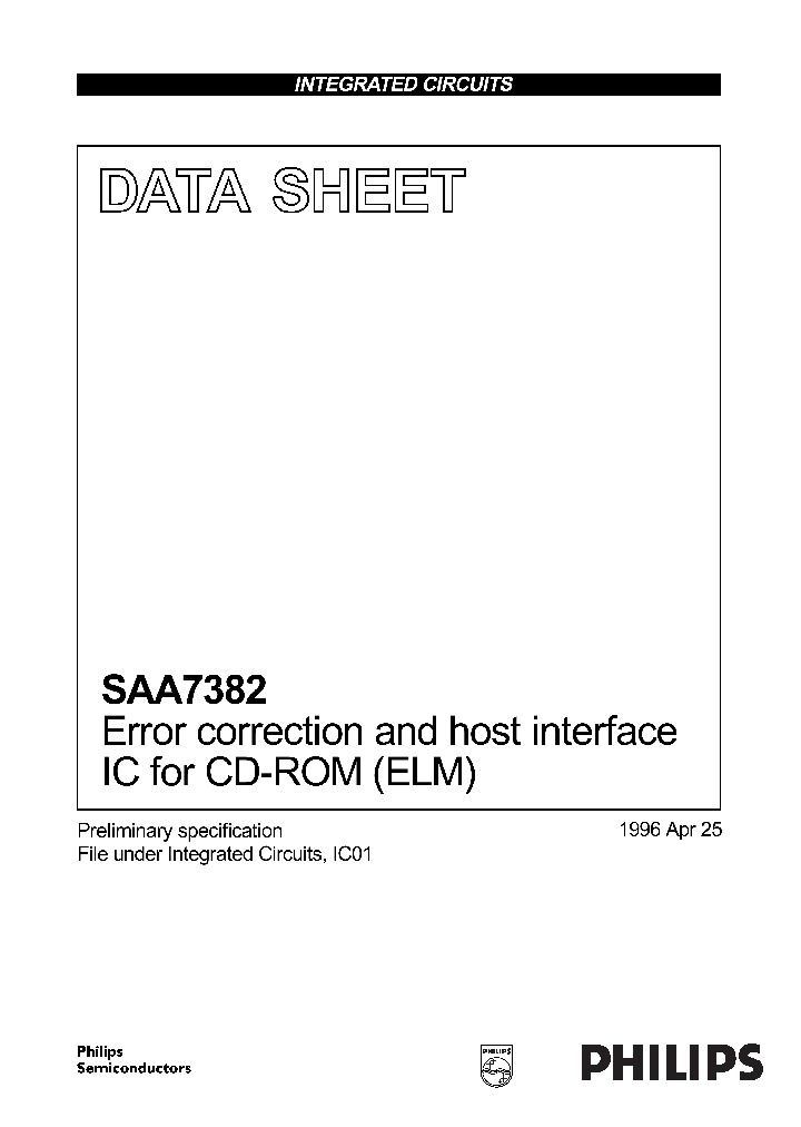SAA7382_166894.PDF Datasheet