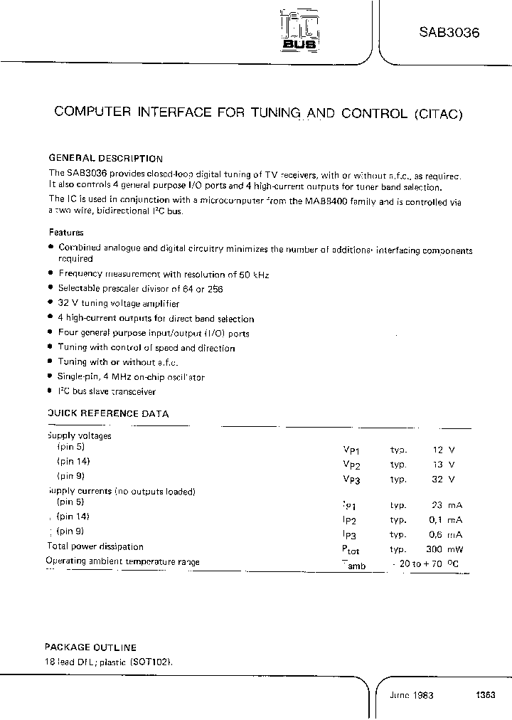SAB3036_156863.PDF Datasheet