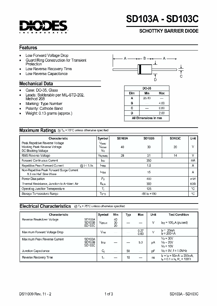 SD103A_167783.PDF Datasheet