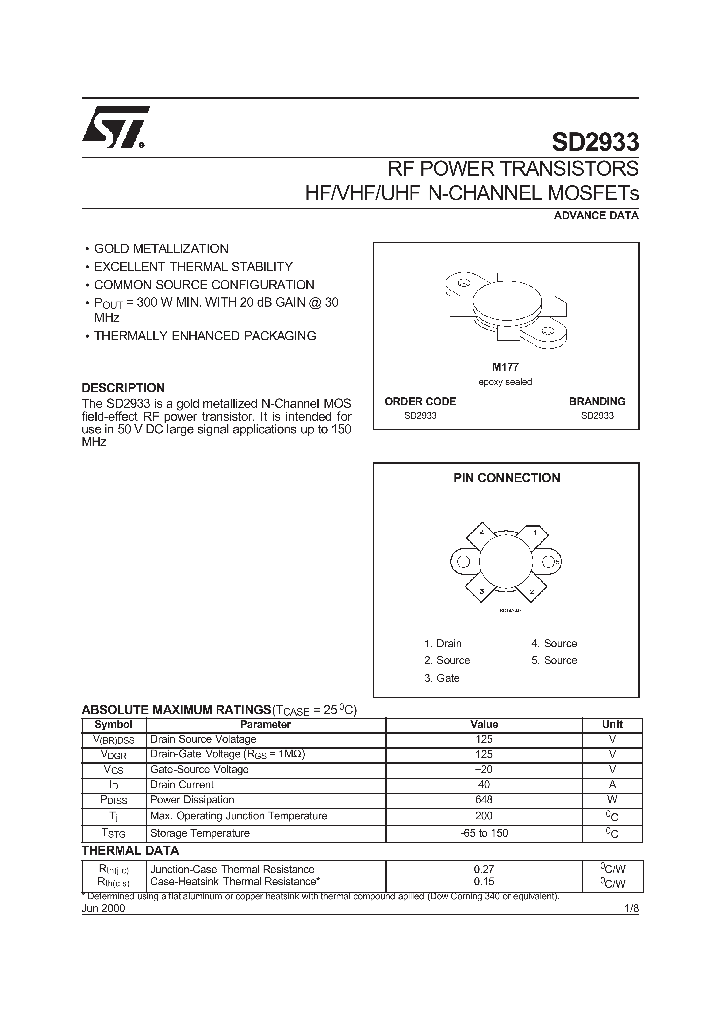 SD2933_172903.PDF Datasheet