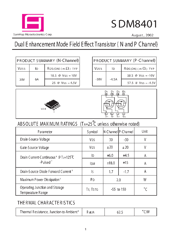 SDM8401_43140.PDF Datasheet