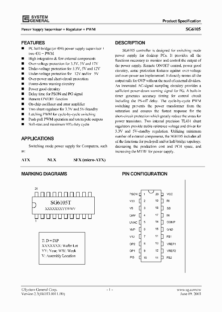 SG6105_165683.PDF Datasheet