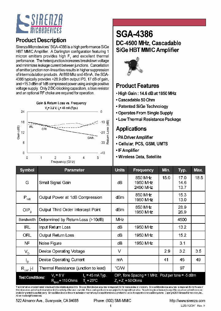 SGA-4386_87920.PDF Datasheet