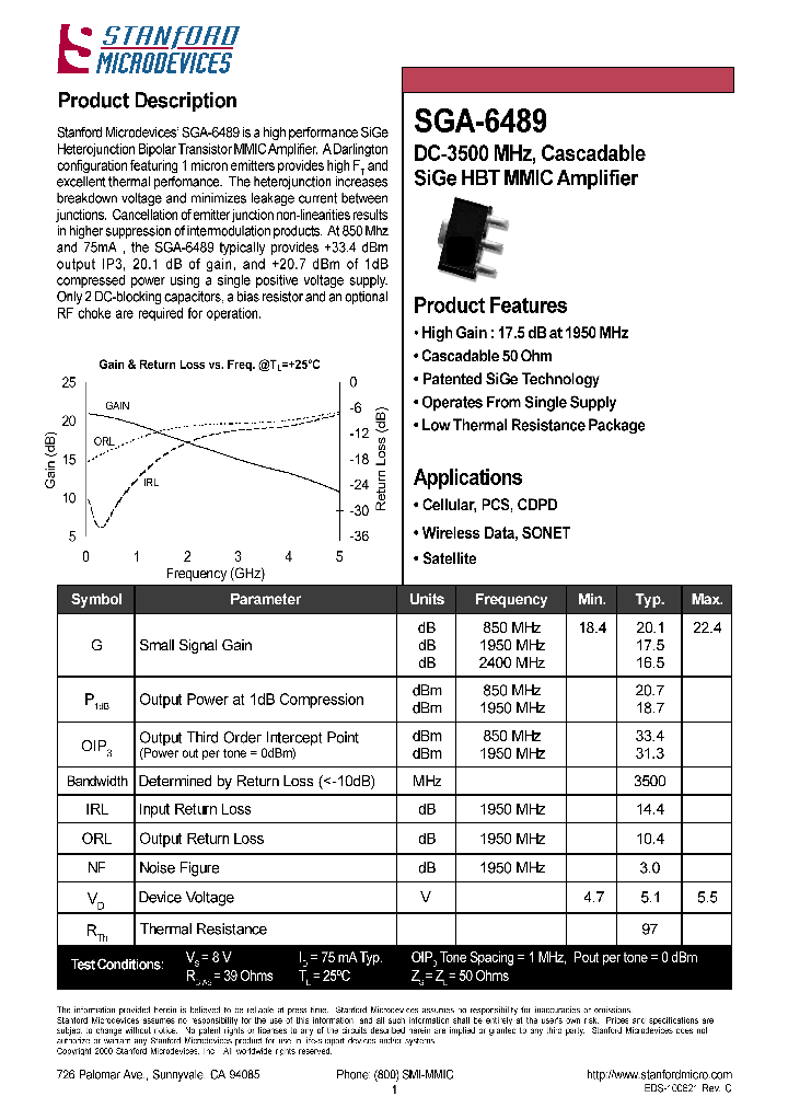 SGA-6489_157255.PDF Datasheet