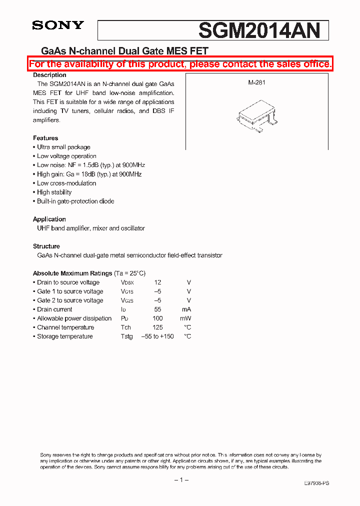 SGM2014AN_113990.PDF Datasheet