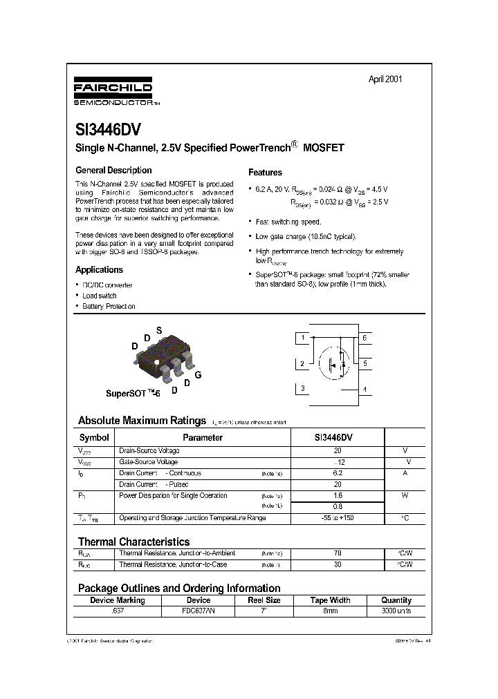 SI3446DV_190268.PDF Datasheet