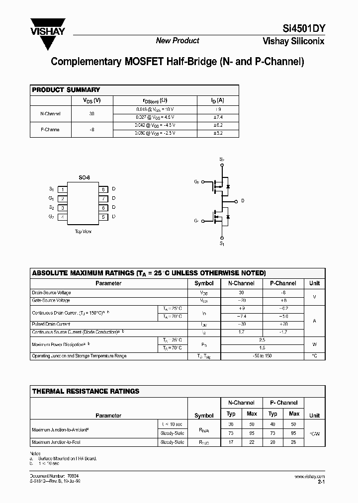 SI4501DY_168887.PDF Datasheet
