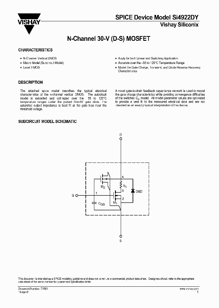 SI4922DY_139395.PDF Datasheet