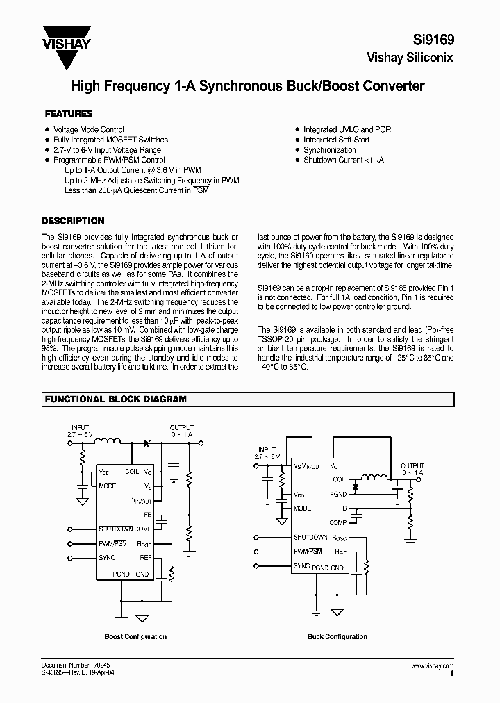 SI9169_43275.PDF Datasheet