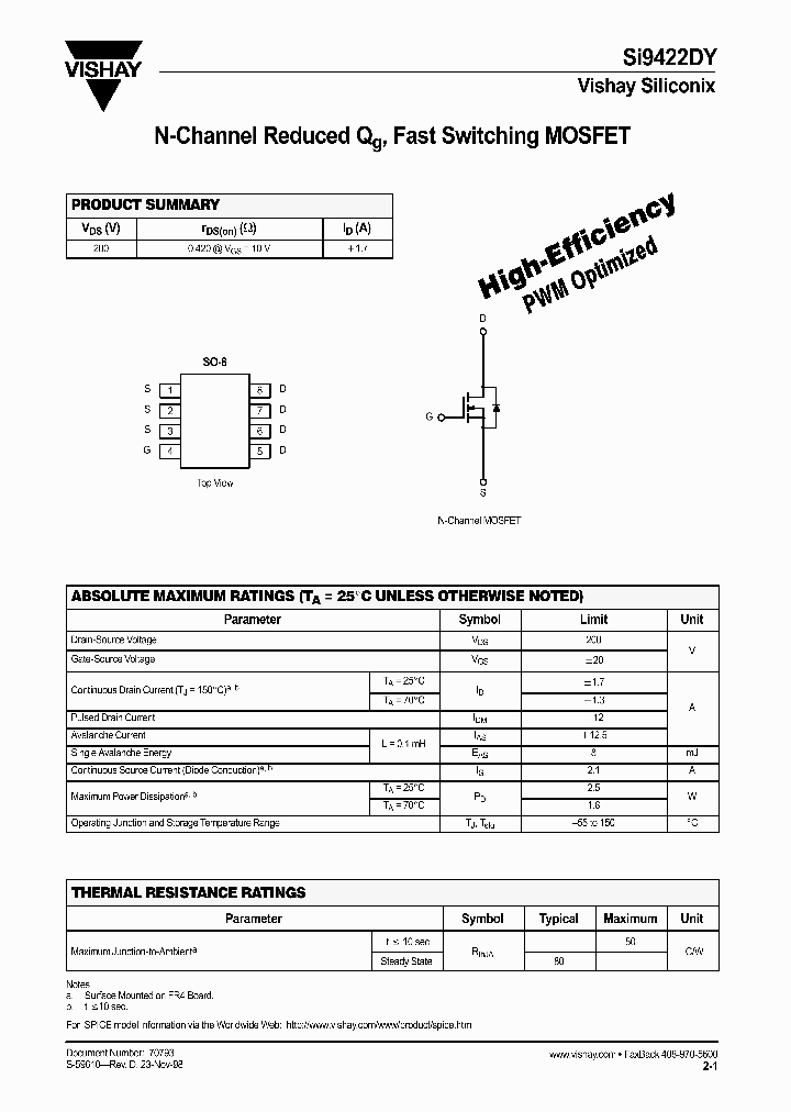 SI9422DY_11936.PDF Datasheet
