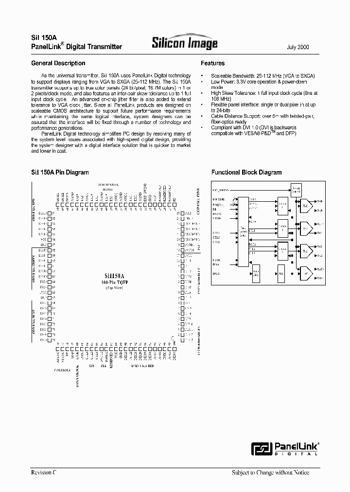 SII150A_150514.PDF Datasheet