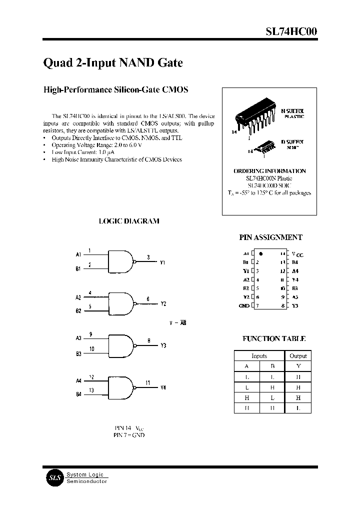 SL74HC00_13422.PDF Datasheet