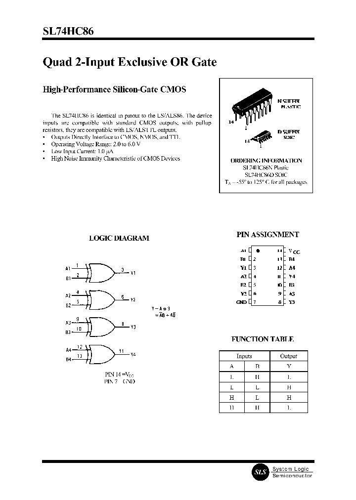 SL74HC86D_3551.PDF Datasheet