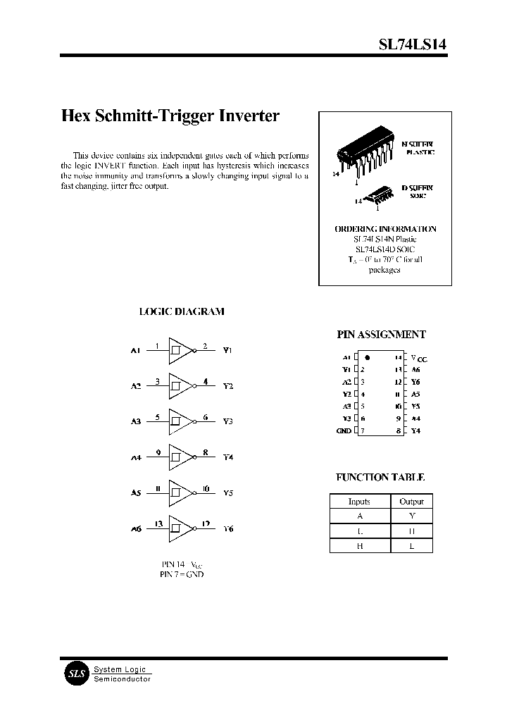 74LS14_19126.PDF Datasheet