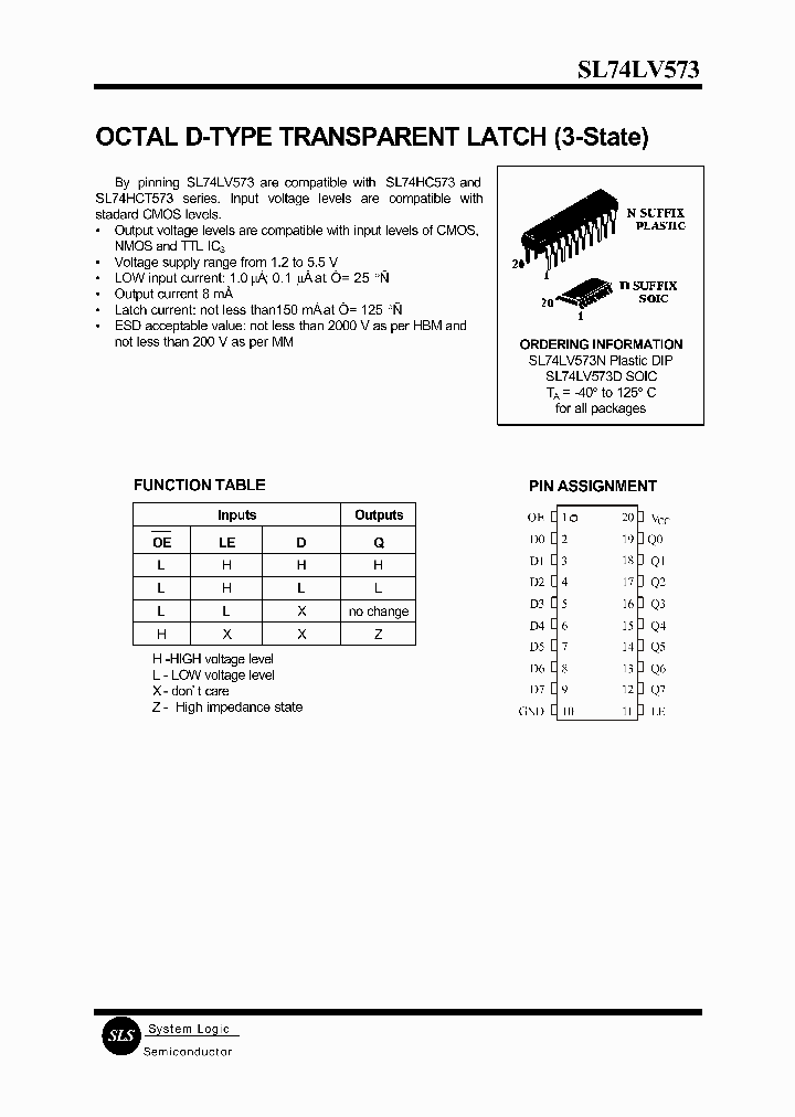 SL74LV573_6291.PDF Datasheet