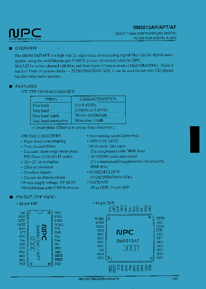 SM5813_138806.PDF Datasheet