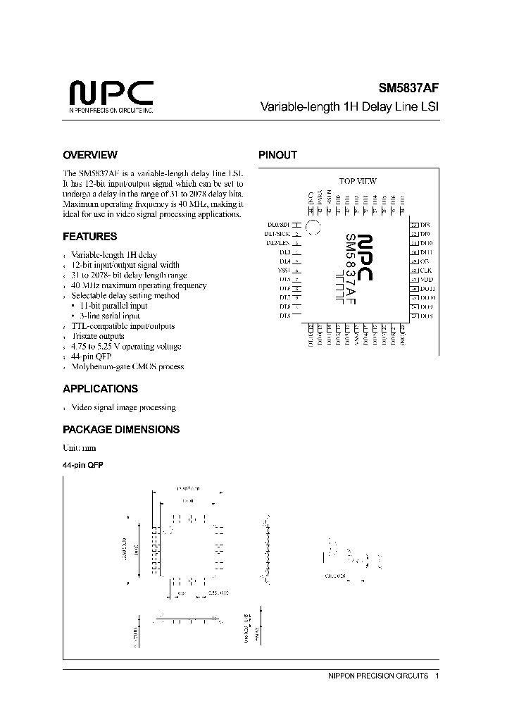 SM5837AF_167189.PDF Datasheet