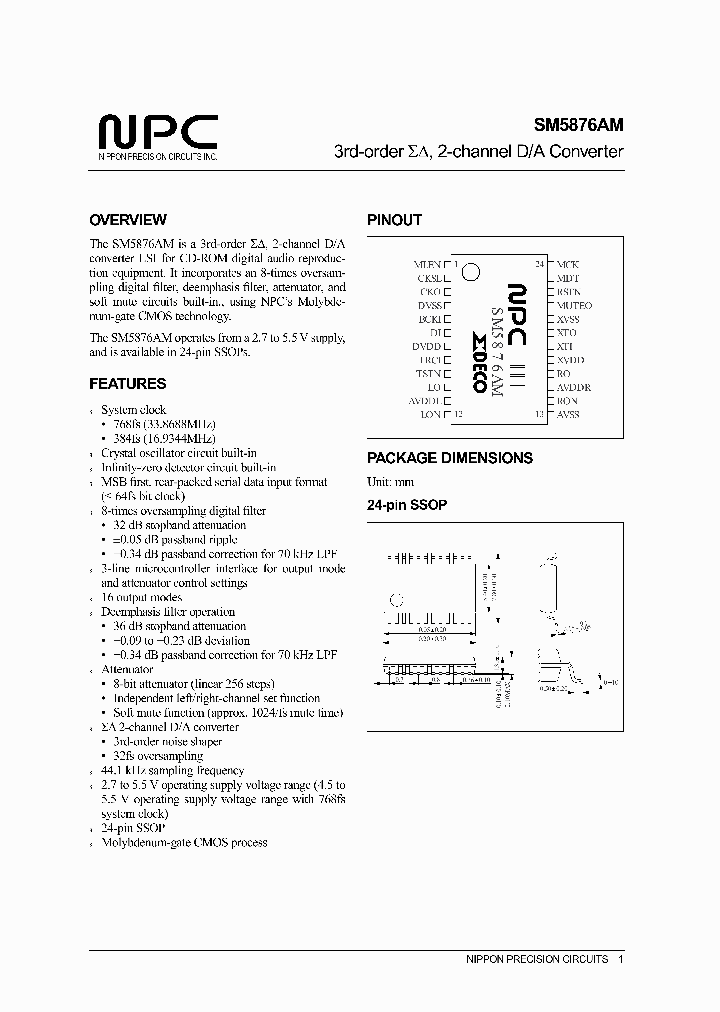 SM5876_157890.PDF Datasheet
