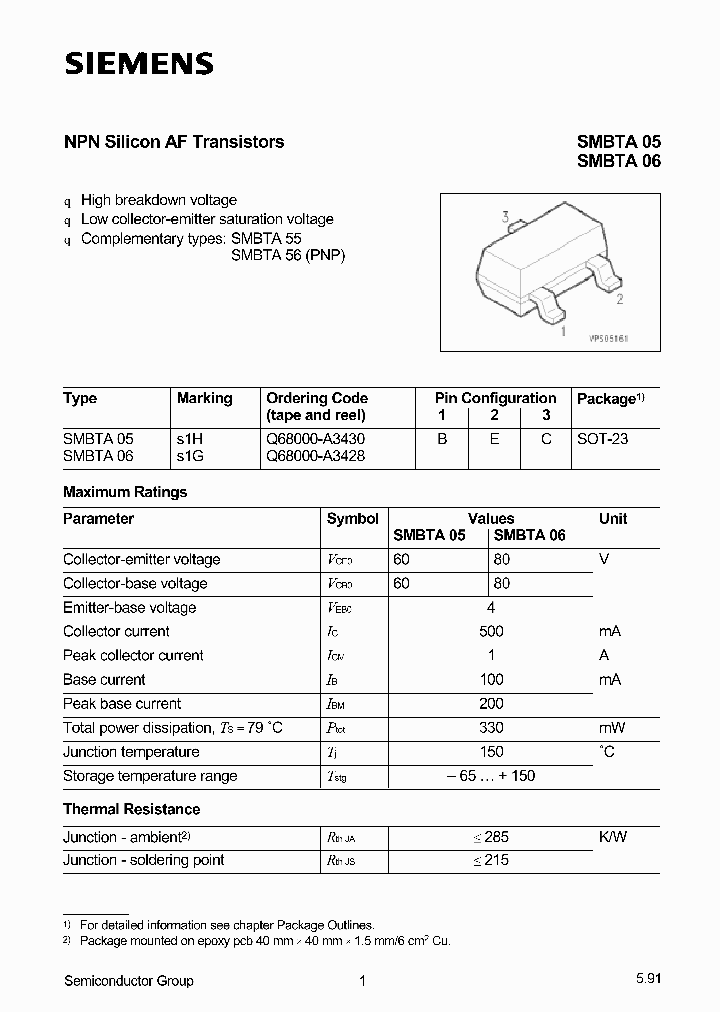 SMBTA05_43379.PDF Datasheet